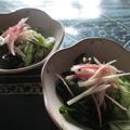 ジョングレ's cooksnap of when they made 美味しい♪簡単キュウリ茗荷わかめの酢のも.