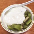 ふうせんちゃん's cooksnap of when they made ★朝食に★キウイヨーグルト★.