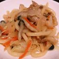 あせこママ♥'s cooksnap of when they made ランチに簡単！フライパンひとつで焼うどん.