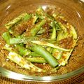 Jaye's cooksnap of when they made レンジで簡単に☆おくらの煮浸し.