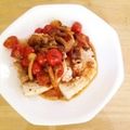 書セラピスト流香's cooksnap of when they made ☆カジキソテーのトマトマーガリンソース☆.