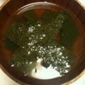 amileamila's cooksnap of when they made わかめや海苔で！海藻のお吸い物♪.