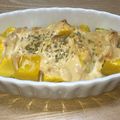 ハチコーン's cooksnap of when they made 【夏献立】レンジ蒸しかぼちゃのツナマヨ焼.