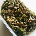 crystaI's cooksnap of when they made 大根の葉っぱとおじゃこの炒め合わせ.