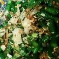 meri＊'s cooksnap of when they made 十六ささげのごまおかか和え.