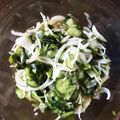 クックJYUHST☆'s cooksnap of when they made キュウリとわかめと玉葱のサッパリ酢の物.