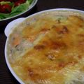 rriioo's cooksnap of when they made ヘルシー☆鮭とキャベツのグラタン.