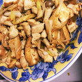 クックFJH7HC☆'s cooksnap of when they made ねぎと厚揚げと鶏肉のコク旨炒め.