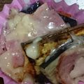 くーちゃんひなちゃん's cooksnap of when they made なすのベーコンチーズはさみ焼き.