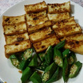 でぃずにー好き's cooksnap of when they made 厚揚げとおくらのさっぱりドレッシング♪.