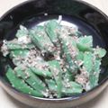 サム殿's cooksnap of when they made オクラとピーマンの胡麻和え.