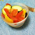 りいよん's cooksnap of when they made 簡単★夏野菜さっぱりサラダ.