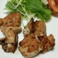 懌ちゃん's cooksnap of when they made 簡単時短、鶏もも肉のバジル焼き☆★.