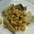 懌ちゃん's cooksnap of when they made エリンギ・コーンバター炒め.