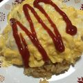 ｍｋまろん's cooksnap of when they made 炊飯器で簡単オムライス.