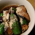 katkimryi's cooksnap of when they made 茄子とししとうのポン酢あえ.