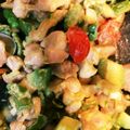 のりともちゅけ's cooksnap of when they made 混ぜるだけ♪鶏もも肉とアボカドのマヨあえ.
