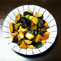 紅月☆蓮's cooksnap of when they made 茄子とかぼちゃ、ちくわの甘辛煮.