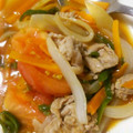 さとぺこりーな's cooksnap of when they made 豚肉とトマトのオイスターソース炒め.