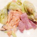 華麗なるギャッツビー's cooksnap of when they made 電子レンジ圧力鍋で鮭のロールキャベツ.