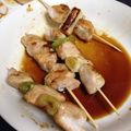 ぴよぴよ66's cooksnap of when they made 簡単フライパン焼鳥、塩、たれジューシーに.