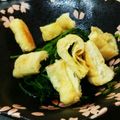 もこりーにょ's cooksnap of when they made 油揚げと三つ葉のポン酢あえ.