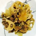 あおはるBS's cooksnap of when they made 玉ねぎ 舞茸 牛肉の バター醤油ソテー！.