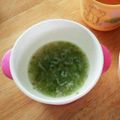 えっぺ★'s cooksnap of when they made 離乳食中期　しらすと大根キャベツのスープ.