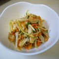 まほじょ's cooksnap of when they made 大人味☆ネギとささみのサラダ.