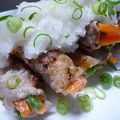 桔梗とおぉい's cooksnap of when they made カリカリ豚ロールを大根おろしで☆.