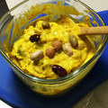 ルぴあ's cooksnap of when they made かぼちゃとチーズの豆サラダ.