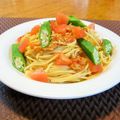 アイリッシュショコラ's cooksnap of when they made 夏にぴったり！トマトとオクラの冷製パスタ.