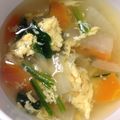 U1Nyami's cooksnap of when they made 体に安心♡ぽかぽか♡和風スープ.