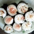 jajarie's cooksnap of when they made ミツカンすし酢で　簡単！シンプル鉄火巻き.