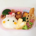 ♡tyana's cooksnap of when they made 幼稚園 お弁当 キャラ弁♡ほっぺちゃん.