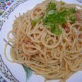 サオリ's cooksnap of when they made 簡単☆和風明太子パスタ.