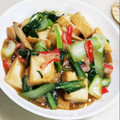 amjkao's cooksnap of when they made 厚揚げとチンゲン菜の中華炒め.