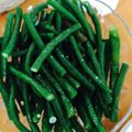 a0imama♡'s cooksnap of when they made いんげんの胡麻ドレッシング和え.