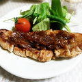 ＴＯＭＯＷＡＴ's cooksnap of when they made 簡単ポークソテー★和風からしソース.