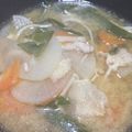 ゆぼ☆'s cooksnap of when they made コク深いあったか具だくさん豚汁.