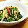 りんりん母さん's cooksnap of when they made ピリ辛♪えのきとわかめと貝割れのおつまみ.