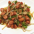 さなぺい14's cooksnap of when they made 簡単一品♪もやしとピーマンの炒め物☆.