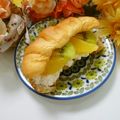 ❀あおい❀'s cooksnap of when they made ☆カッテージチーズのフルーツサンド☆.