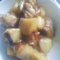 ☆しいたんママ☆'s cooksnap of when they made とりじゃがのごまみそ煮.