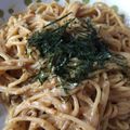 しろ茶トラ's cooksnap of when they made 一人ランチに♪残りカレーでカルボナーラ.