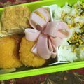 マルルル's cooksnap of when they made お弁当に♪ハムでお花♡♡.