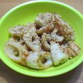 daikanon's cooksnap of when they made 朝食！お弁当に！簡単ゴマ香るちくわ炒め.