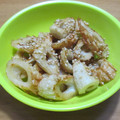 daikanon's cooksnap of when they made 朝食！お弁当に！簡単ゴマ香るちくわ炒め.