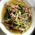 クックTR44FZ☆'s cooksnap of when they made 簡単おかず❤豚肉&小松菜のゆず胡椒炒め.