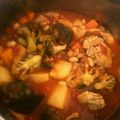 ★☆めぐたん☆★'s cooksnap of when they made セロリたっぷりのチキントマトスープ.